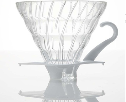 V60耐熱ガラス透過ドリッパー02W｜VDG-02W