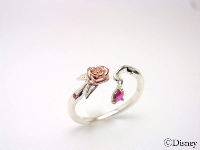 ��Disney Collection��Beauty and the Beast Rose Ring