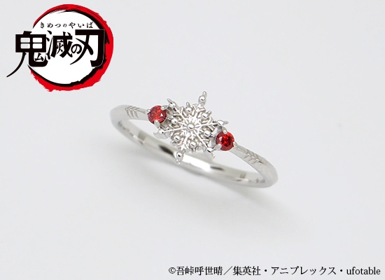 鬼滅の刃、猗窩座、ネックレス テレビアニメ「鬼滅の刃」MATERIALCROWNの指輪＆ネックレス登場