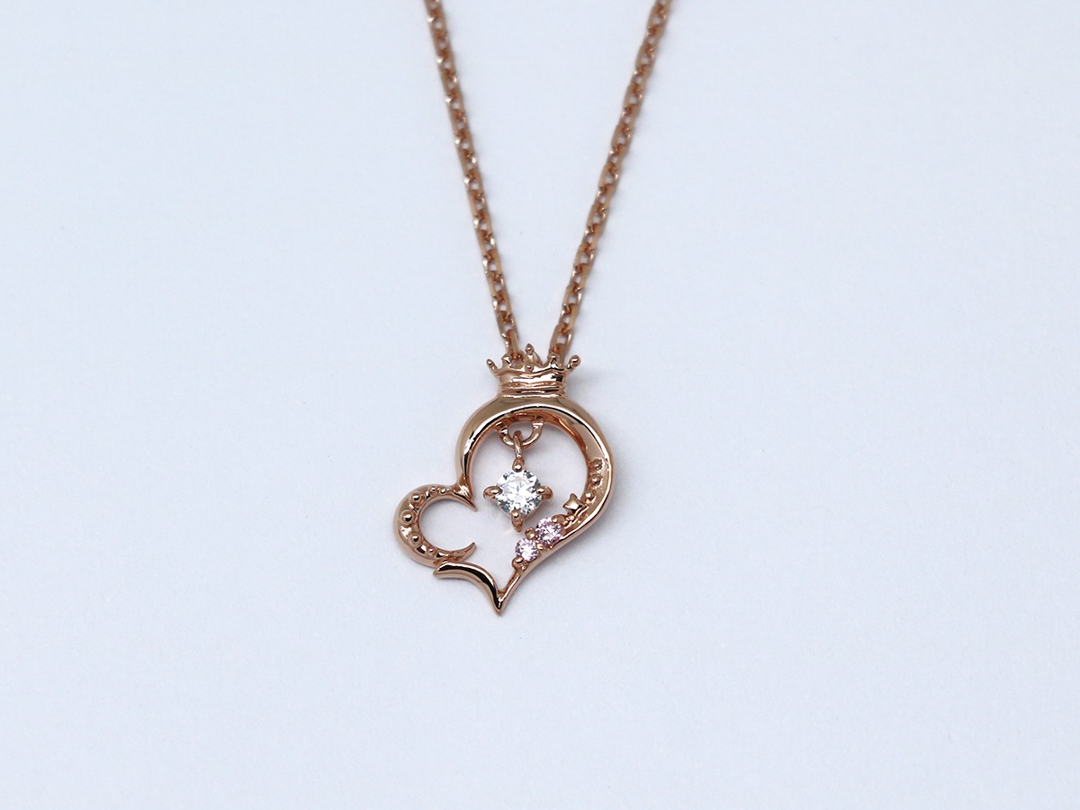 Moon Heart Pendant