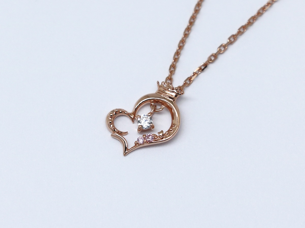 Moon Heart Pendant