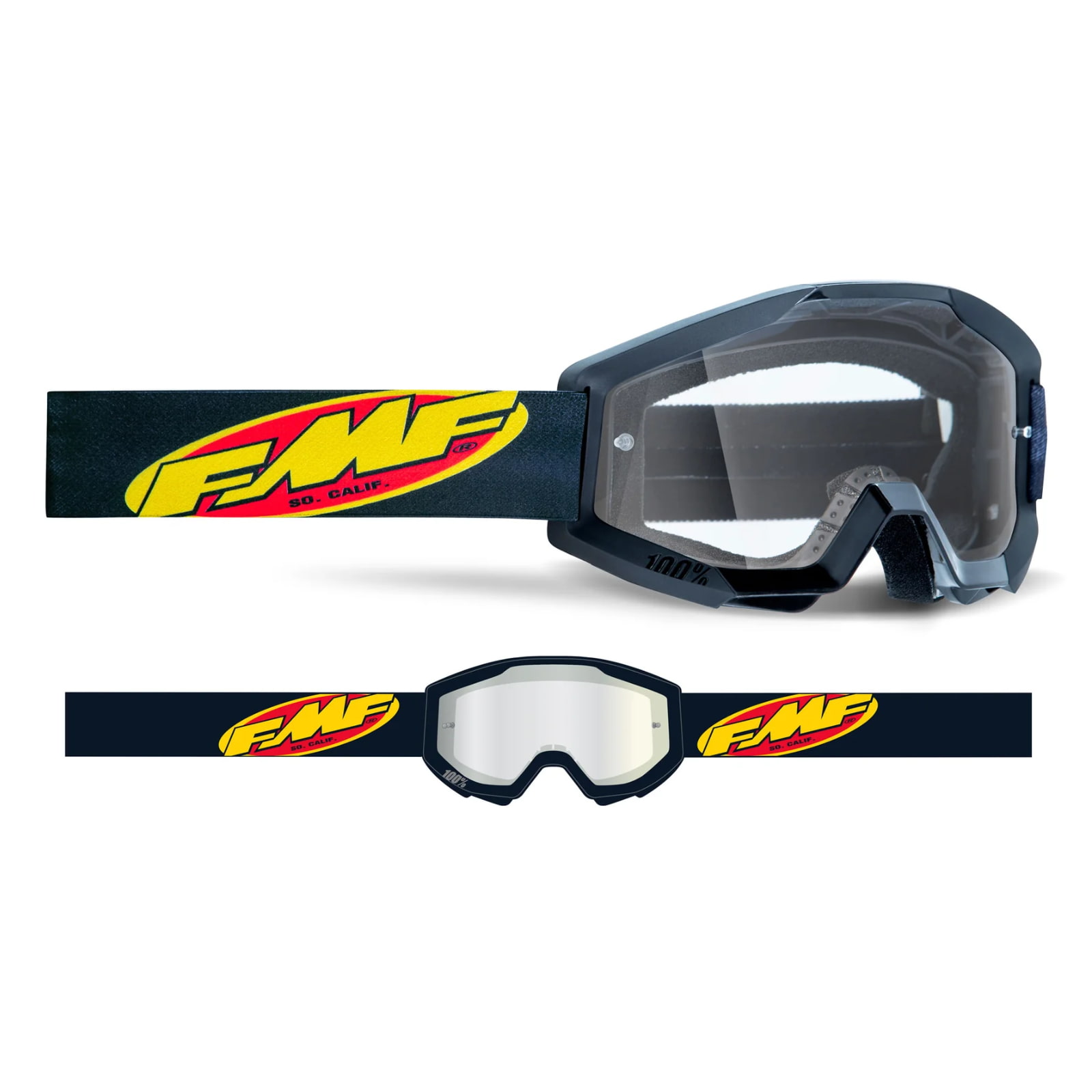 FMF PowerCore Clear Lens Goggles（エフエムエフ パワーコア クリア