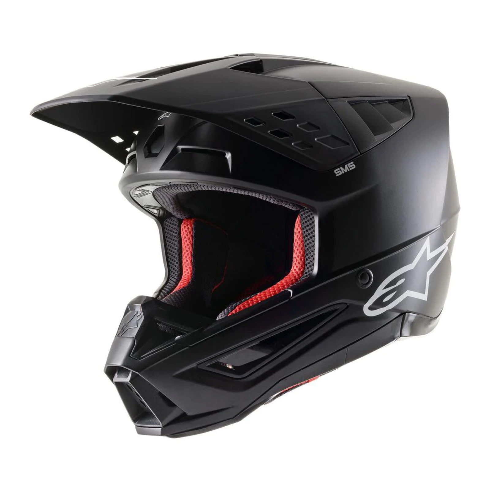 Alpinestars SM5 SOLID HELMET（アルパインスターズ SM5 ソリッド ヘルメット）マットブラック S-M5 オフロードヘルメット