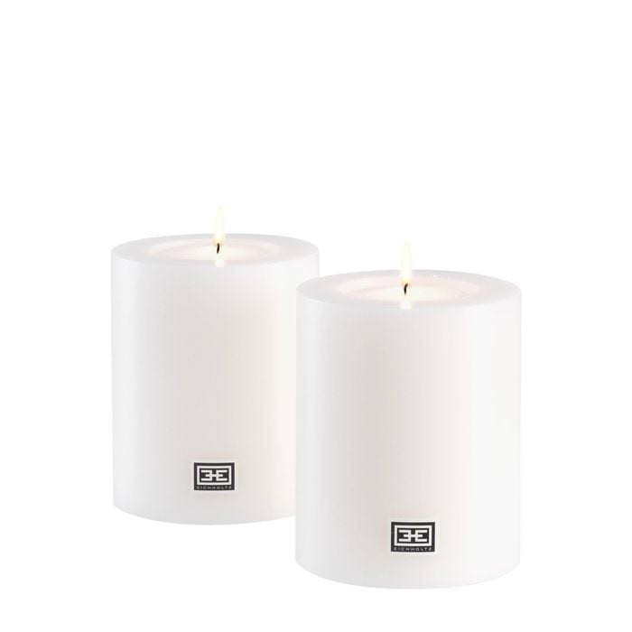 Artificial Candle 10 x H. 12 cm set of 2