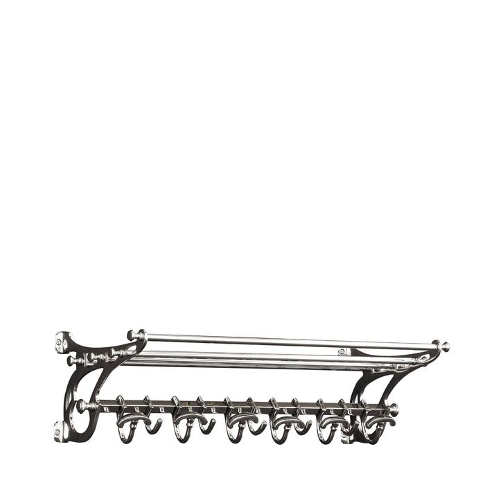 Coatrack Hudson 70 cm nickel finish