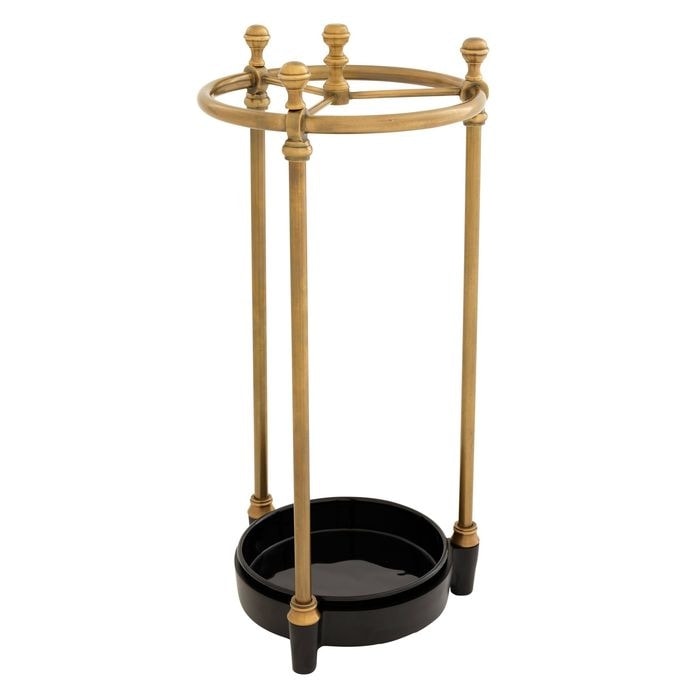 Umbrella Stand Artman antique brass finish