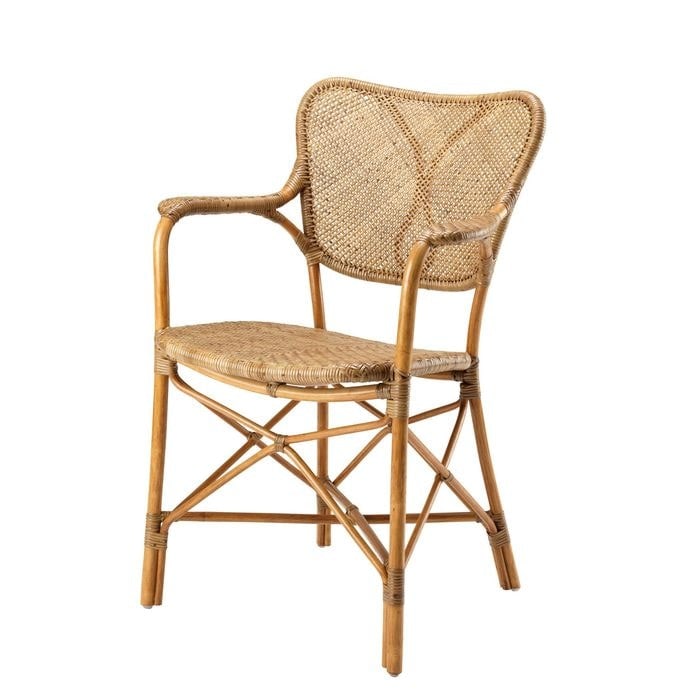 Chair Colony with arm honey finish