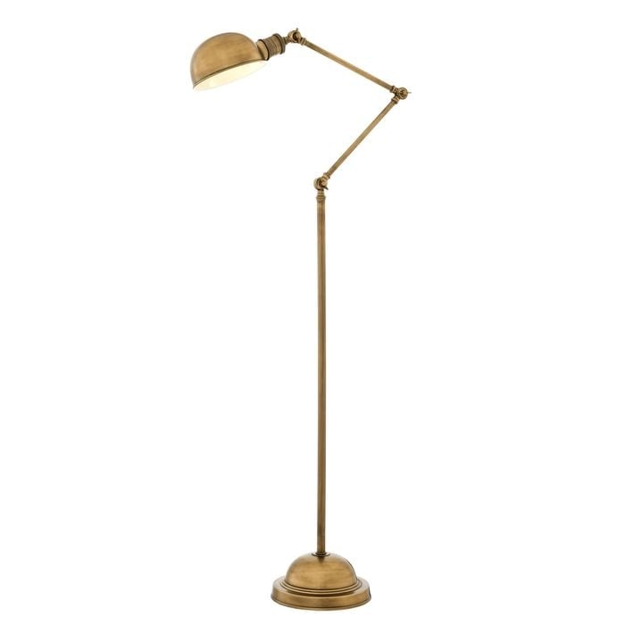 Floor Lamp Soho antique brass finish