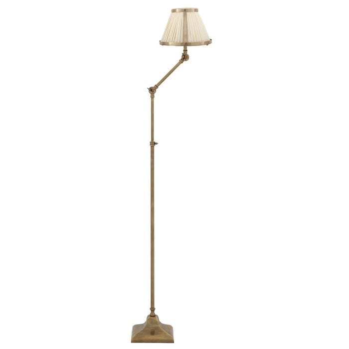 Floor Lamp Brunswick antique brass fin incl shades