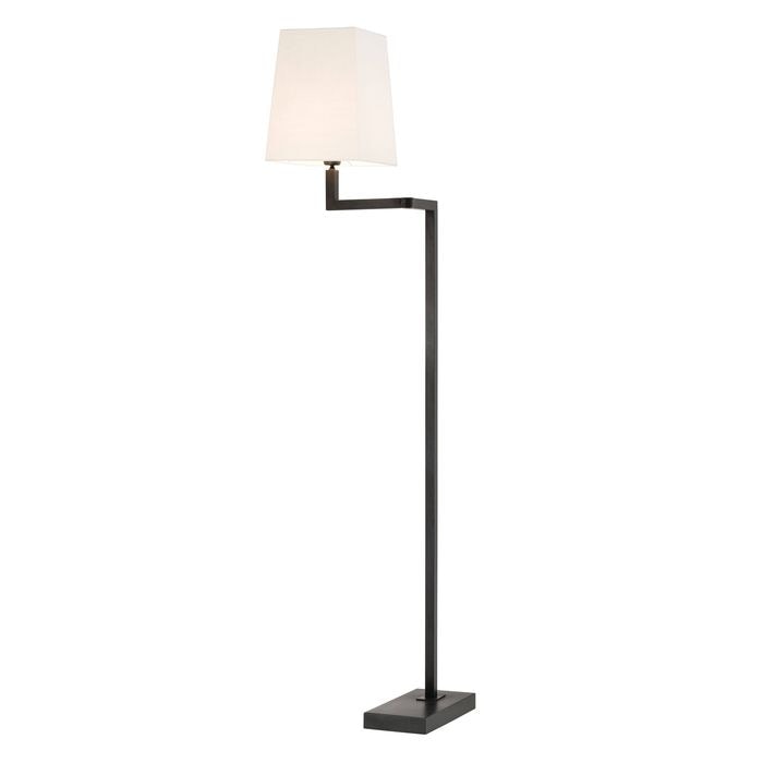 Floor Lamp Cambell bronze finish incl shade