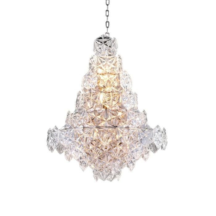Chandelier Hermitage S nickel finish