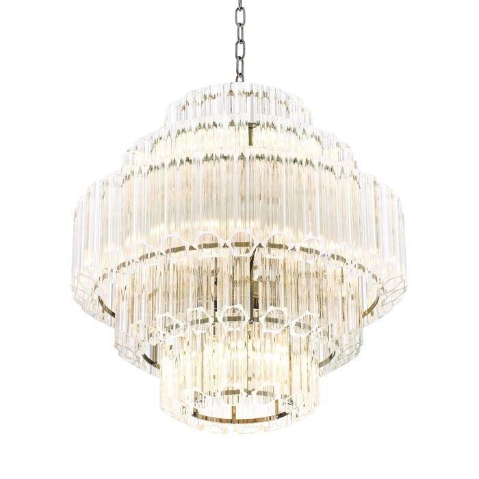 Chandelier Vittoria S nickel finish 
