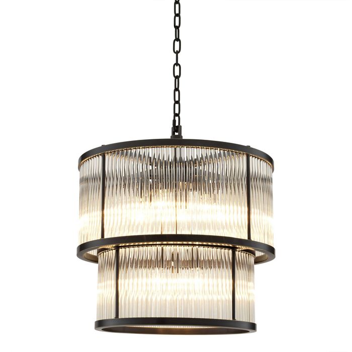Chandelier Pasadena bronze highlight finish