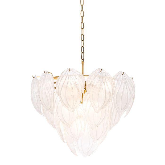 Chandelier Novida antique brass finish 