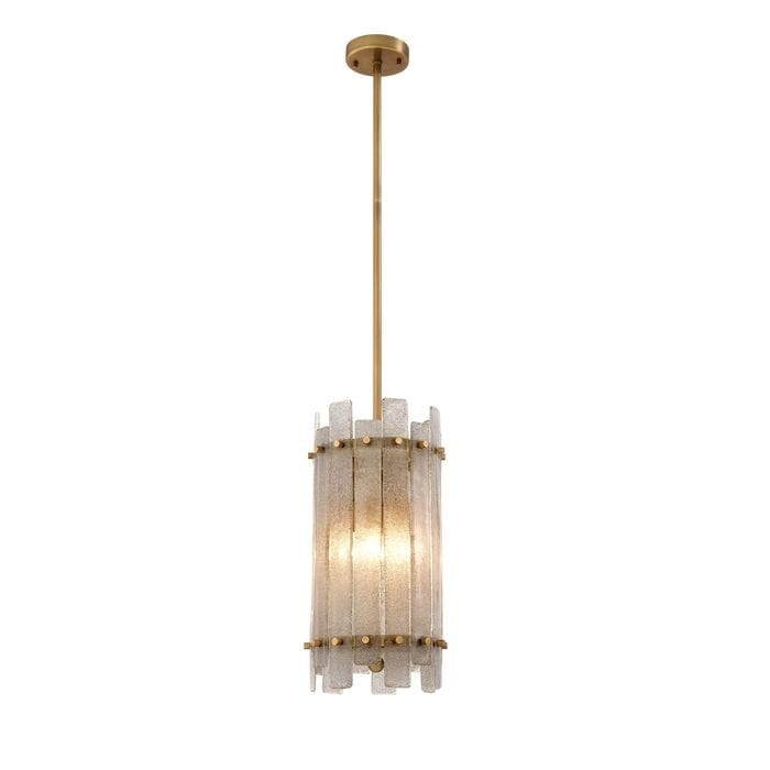 Chandelier Da Silva antique brass finish