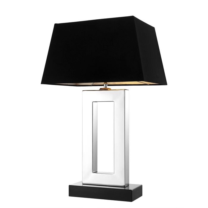 Table Lamp Arlington nickel finish incl shade