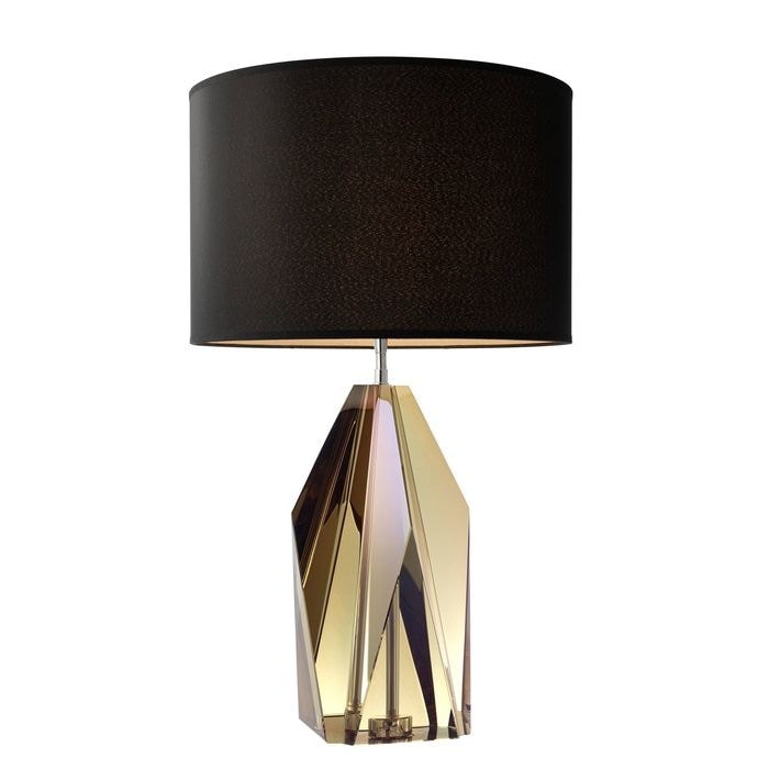 Table Lamp Setai amber crystal incl shade 