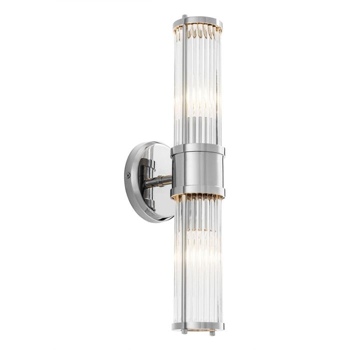 Wall Lamp Claridges Double nickel finish