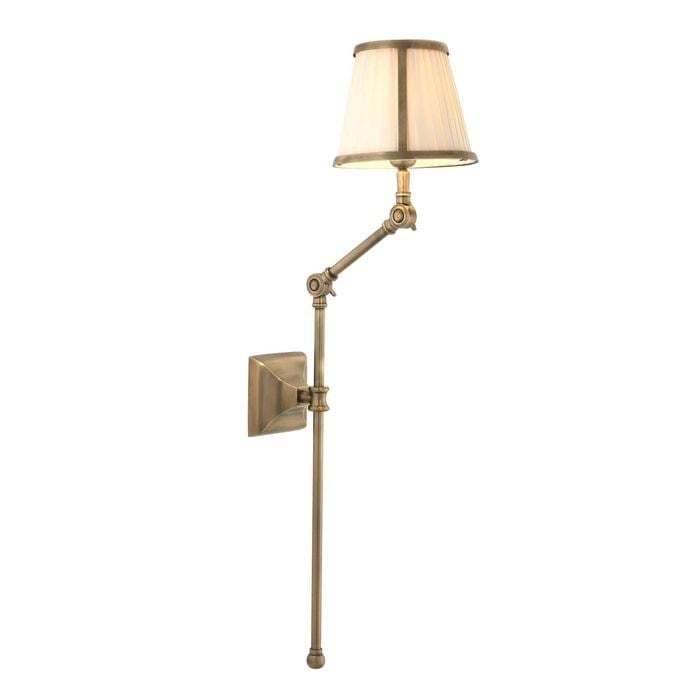 Wall Lamp Brunswick antique brass finish