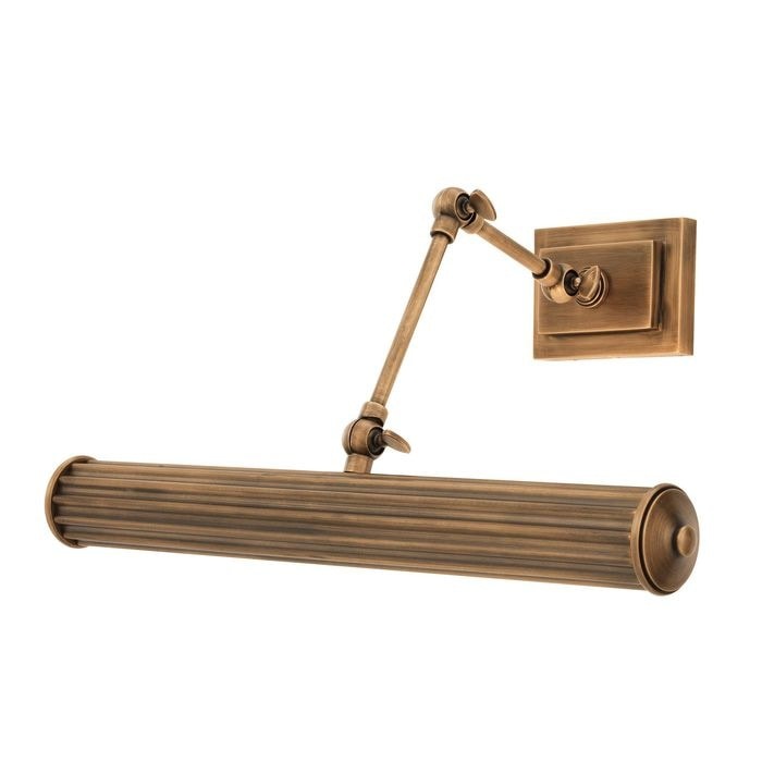 Wall Lamp Luca antique brass finish L