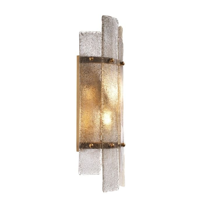 Wall Lamp Caprera antique brass finish