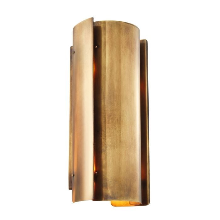 Wall Lamp Verge vintage brass finish