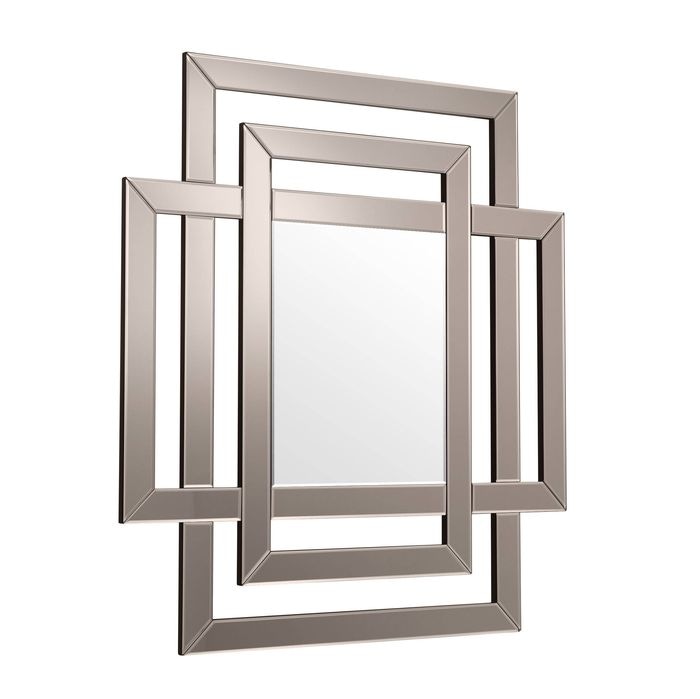 Mirror Mortimer bronze mirror glass