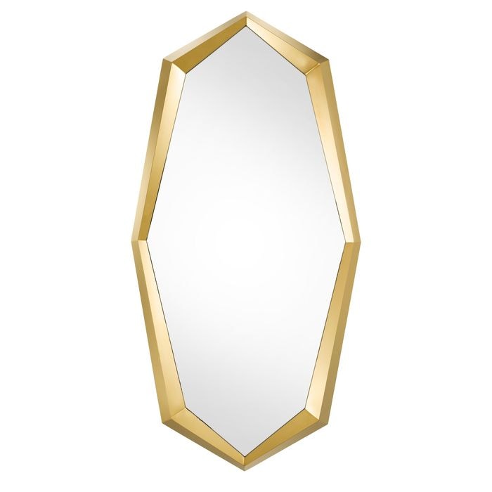 Mirror Narcissus gold finish