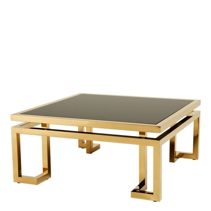 Coffee Table Palmer gold finish