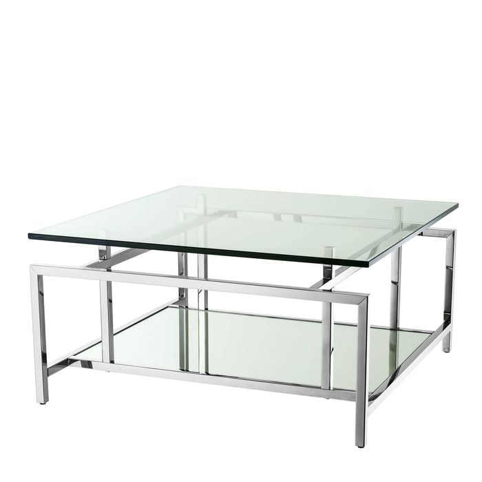 Coffee Table Superia polished stainless steel