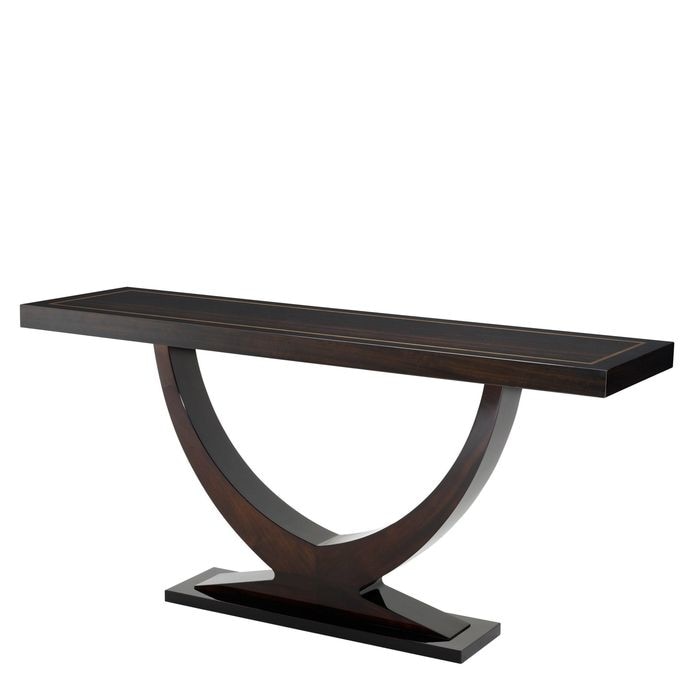 Console Table Umberto eucalyptus veneer