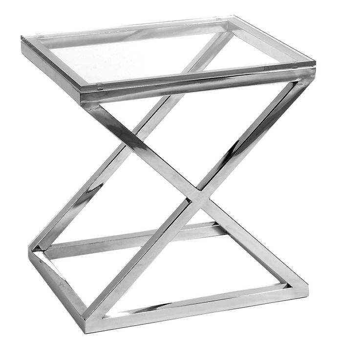 Side Table Criss Cross