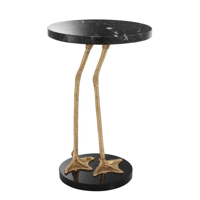 Side Table Lagoon polished brass