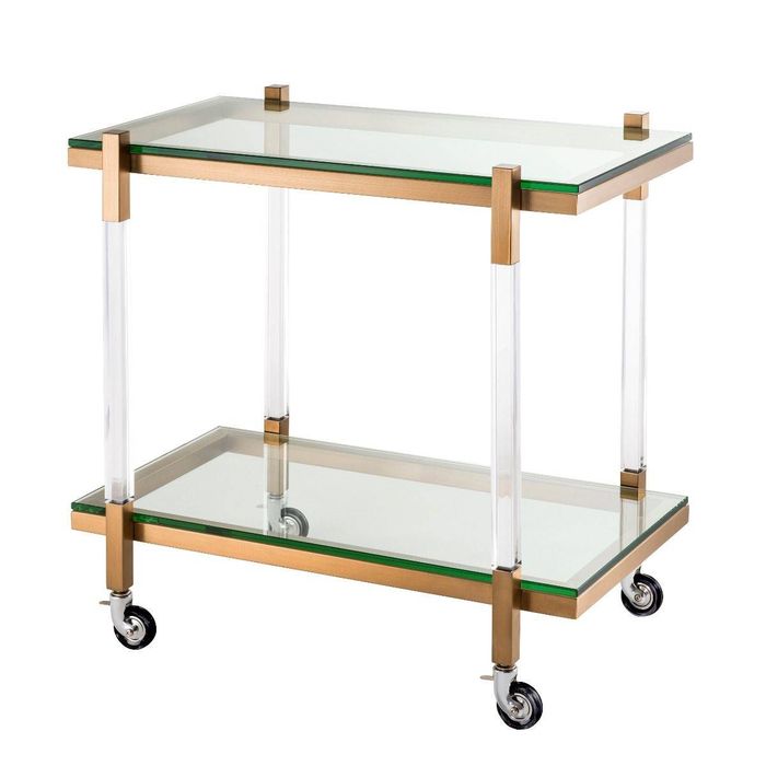 Trolley Royalton brushed brass finish 