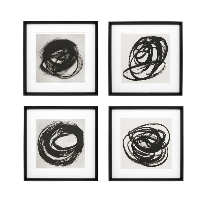 Prints EC226 Black & White Collection I set of 4
