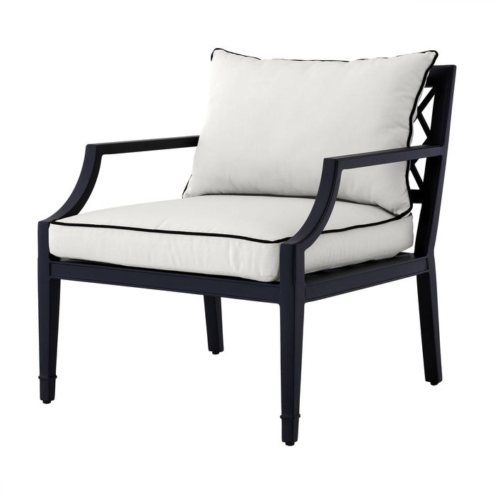Chair Bella Vista outdoor matte black