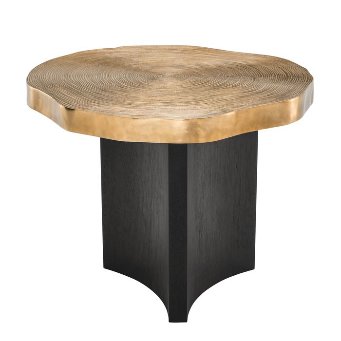 Side Table Thousand Oaks brass finish