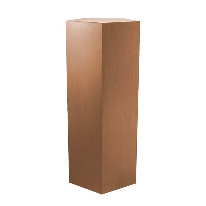 Column Meissner brushed copper finish H. 100 cm