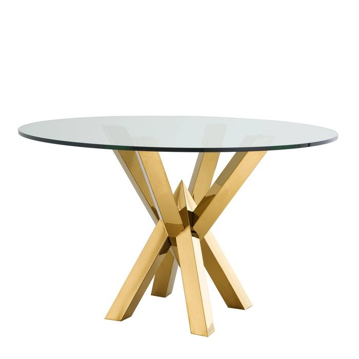 Dining Table Triumph gold finish