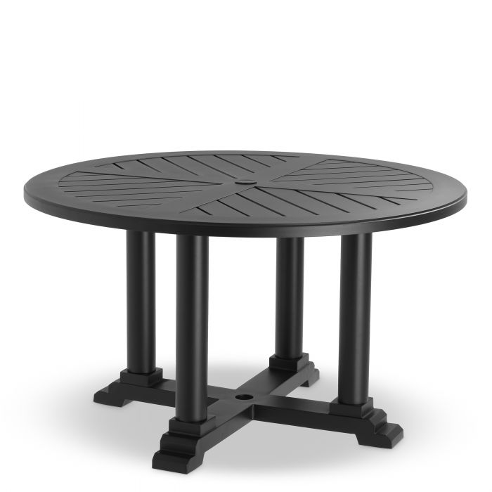 Dining Table Bell Rive ? 130cm outdoor matte black