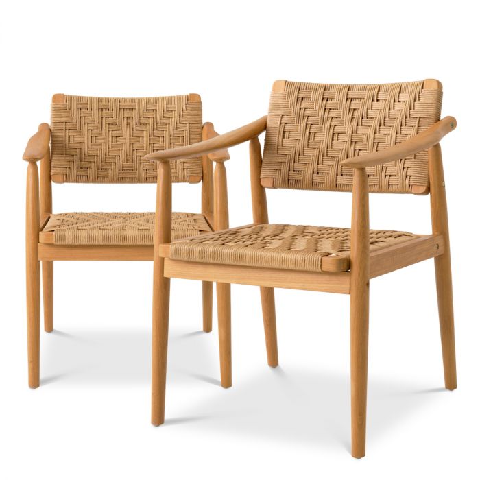 Outdoor Dining Chair Coral Bay set of 2