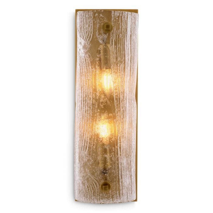 Wall Lamp Lagos antique brass finish