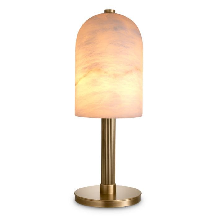 Table Lamp Kayla antique brass finish