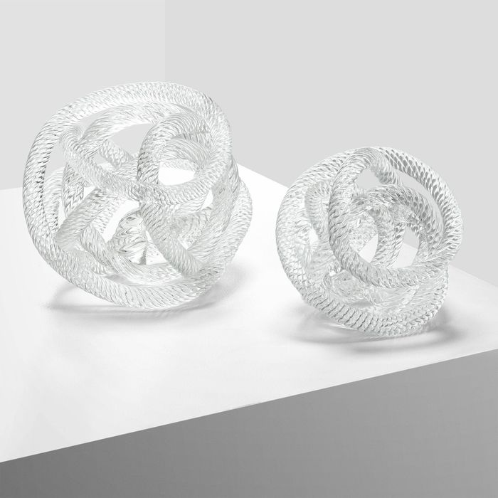 Desk Accessory Dominico clear glass L