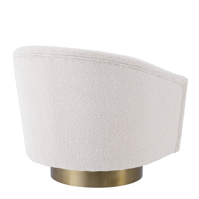 Swivel Chair Catene boucl? cream