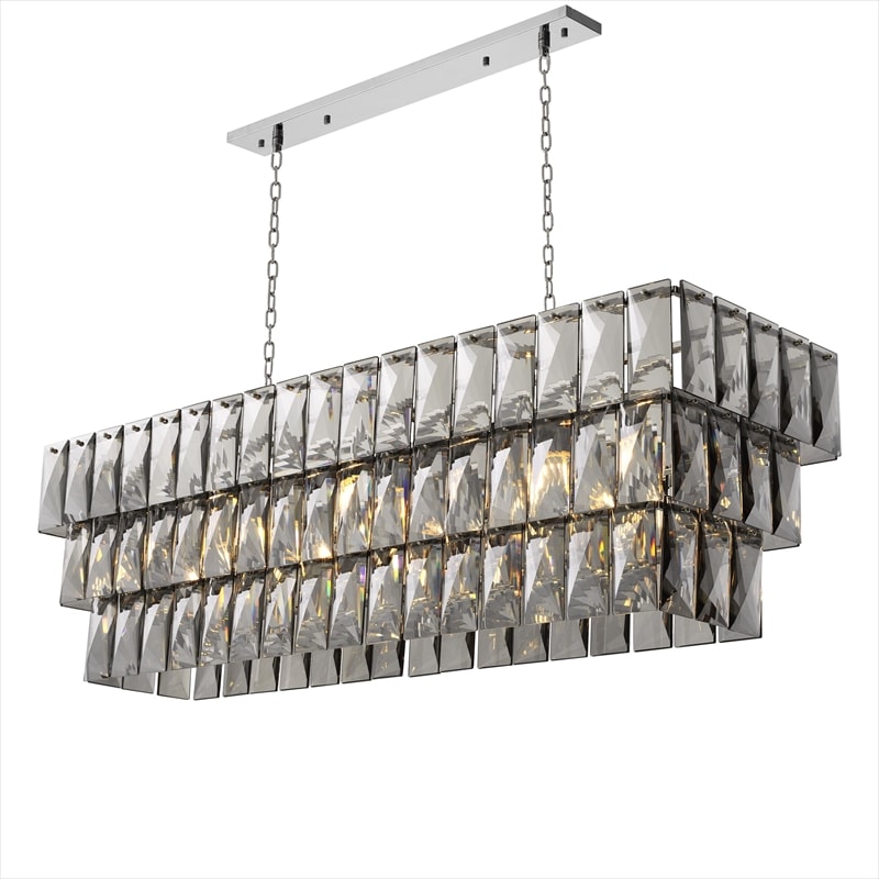 Chandelier Amazone rectangular