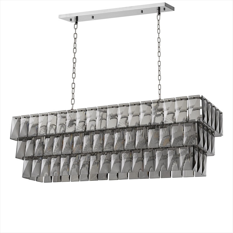 Chandelier Amazone rectangular