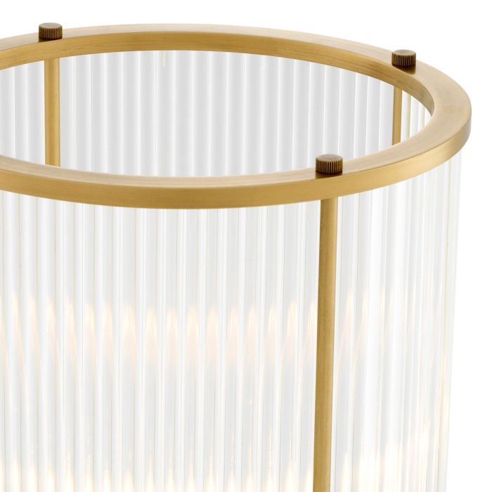 Hurricane Mayson antique brass finish L