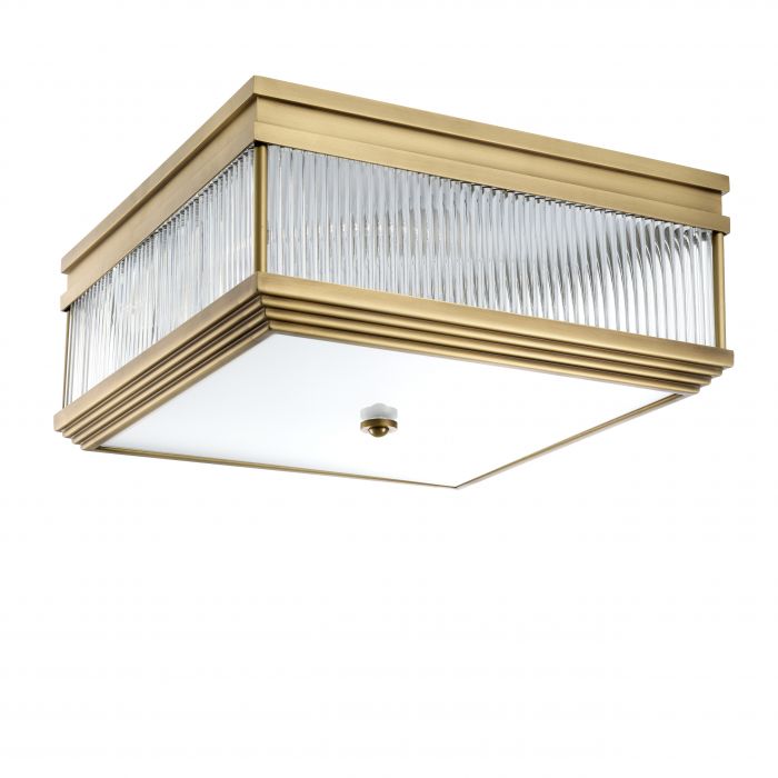 Ceiling Lamp Marly antique brass finish