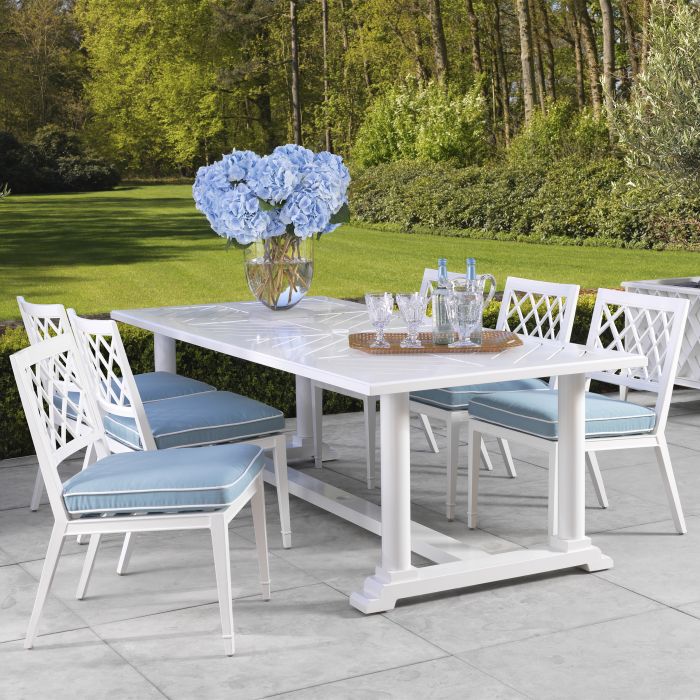 Dining Table Bell Rive 240x103 cm outdoor m. black
